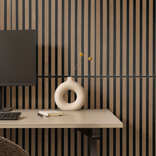 Silentlines lattenwand tegel geolied eiken