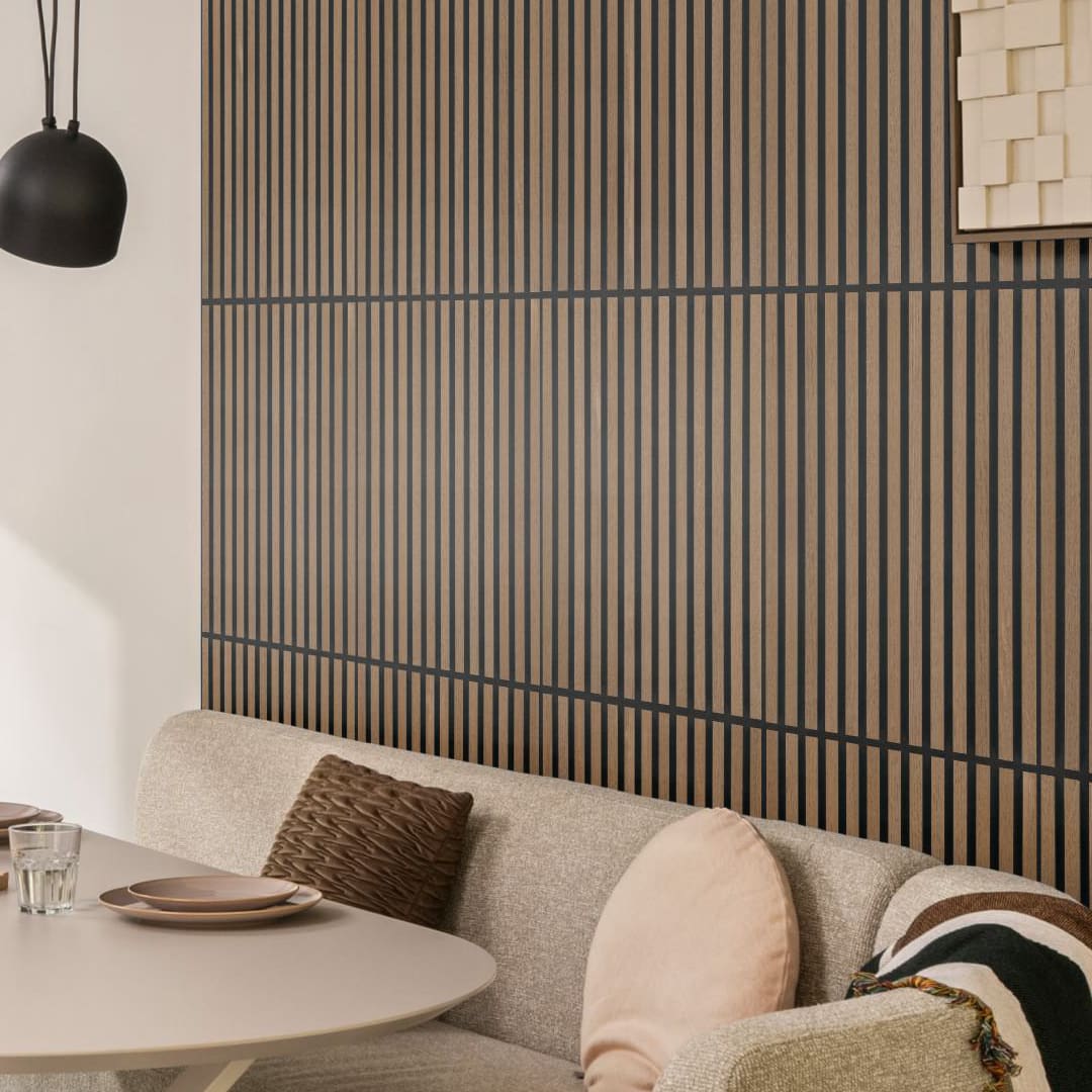 Silentlines lattenwand tegel geolied eiken