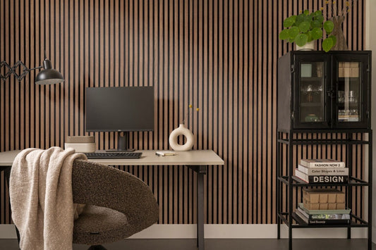 Silentlines lattenwand geolied eiken