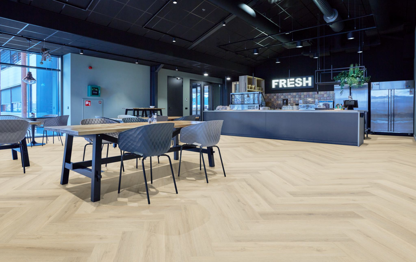 P730 visgraat dryback warm beige