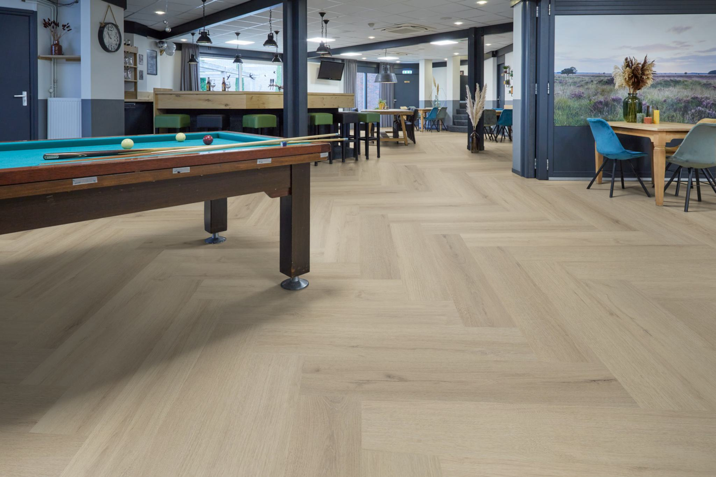 P730 visgraat dryback beige