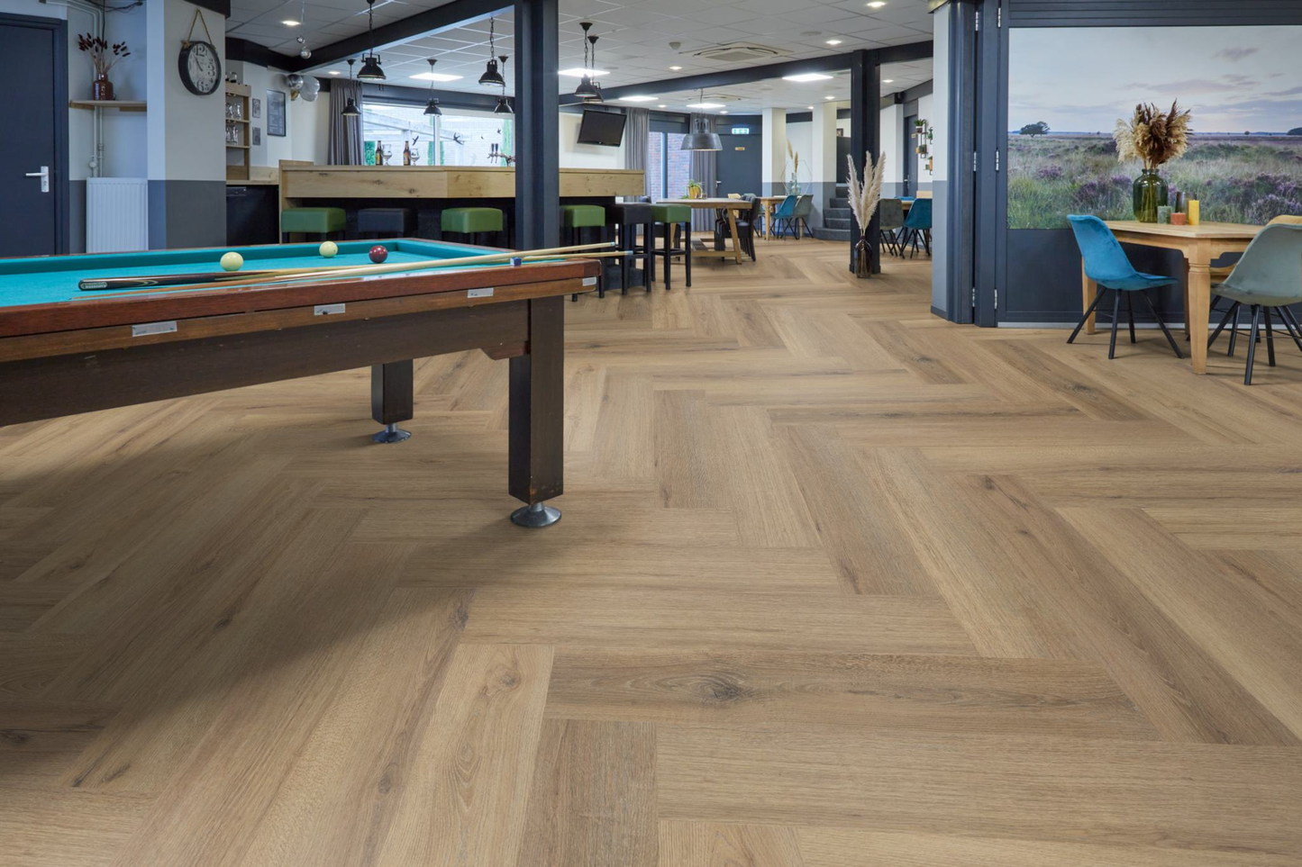 P730 visgraat dryback light brown