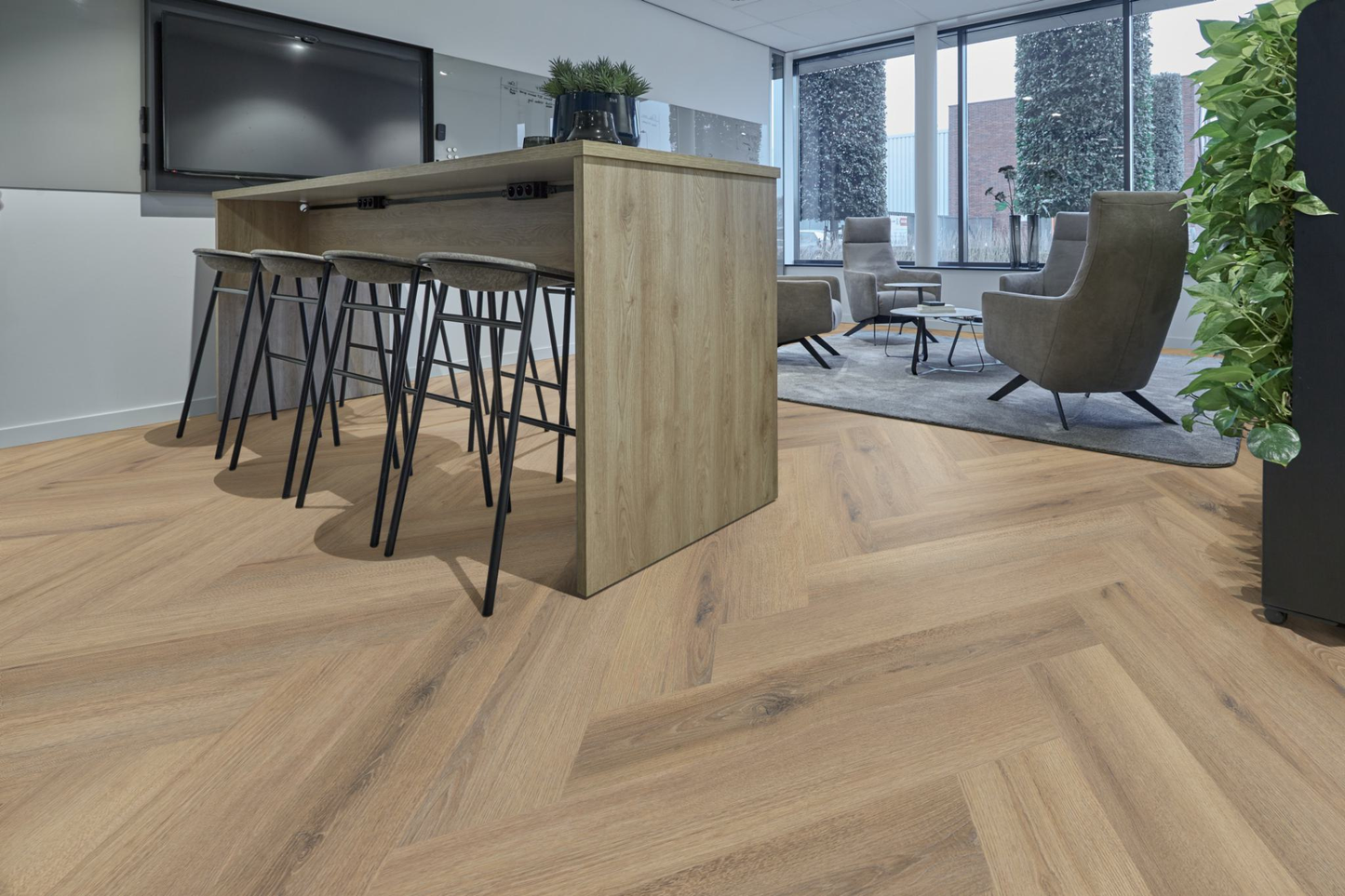 P730 visgraat dryback light brown