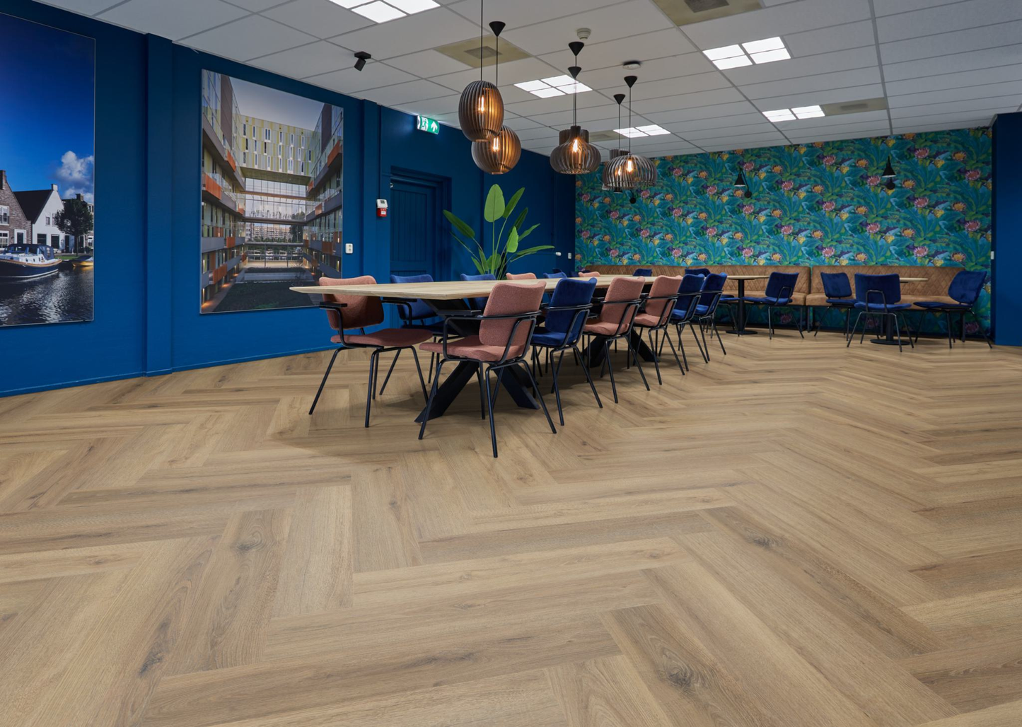 P730 visgraat dryback light brown