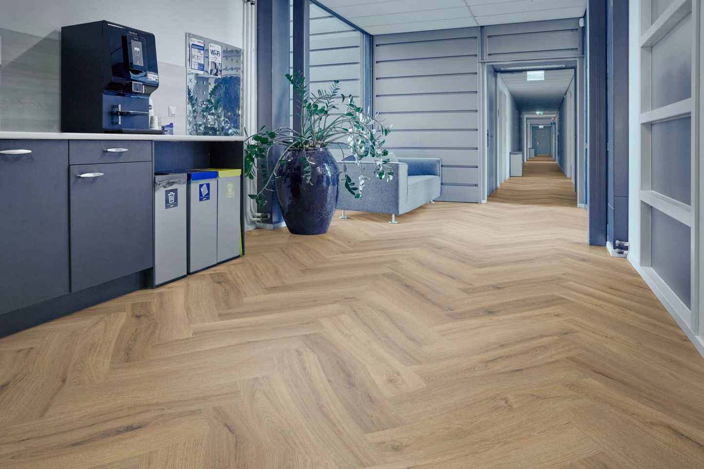 P730 visgraat dryback light brown