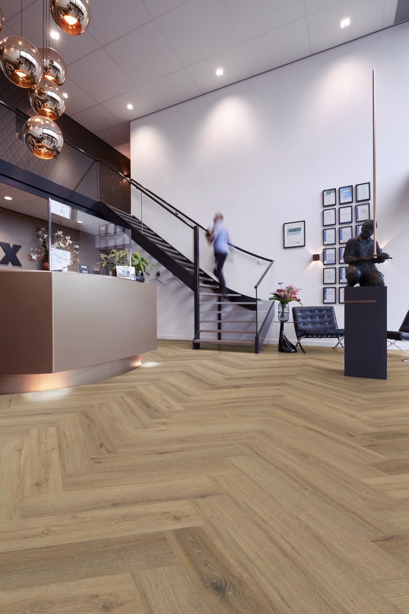 P730 visgraat dryback light brown