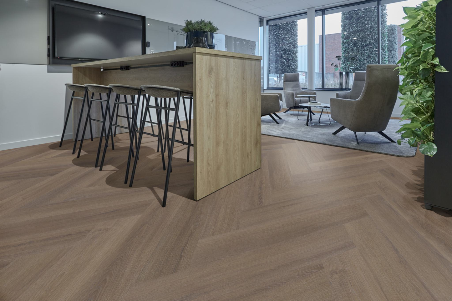 P730 visgraat dryback brown