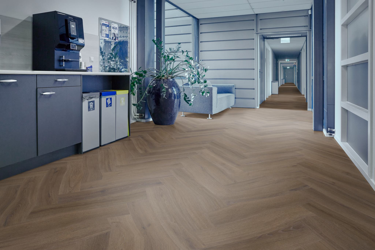 P730 visgraat dryback brown