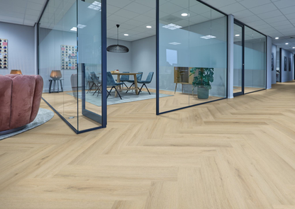 P735 visgraat click SRC warm beige