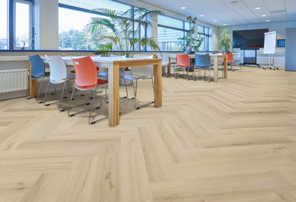 P735 visgraat click SRC warm beige