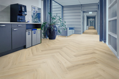 P735 visgraat click SRC warm beige