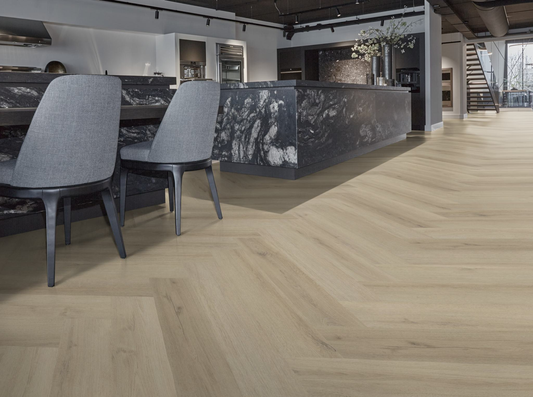 P735 visgraat click SRC beige