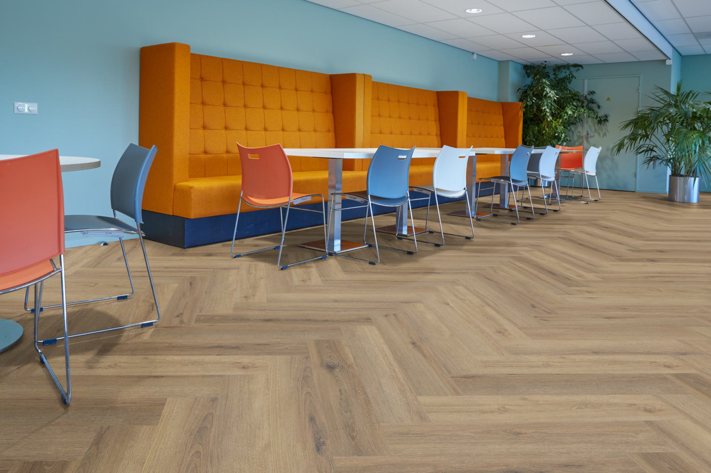 P735 visgraat click SRC light brown