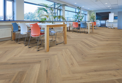 P735 visgraat click SRC light brown