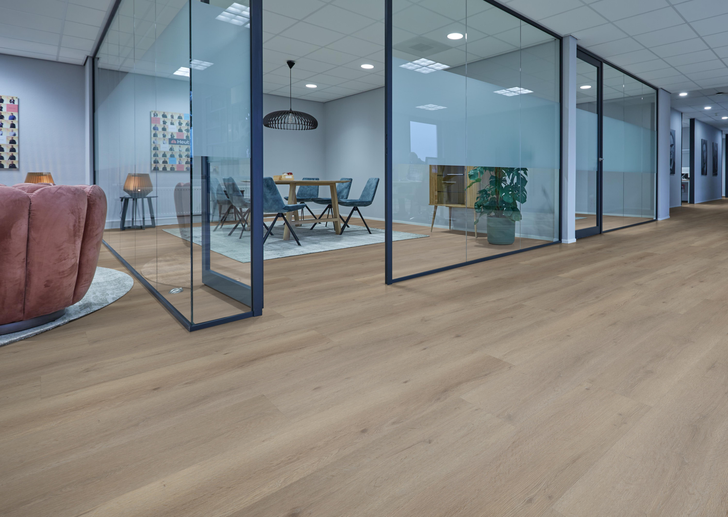 P410 dryback light oak