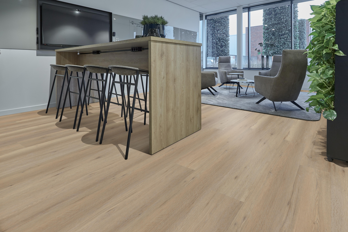 P410 dryback natural oak
