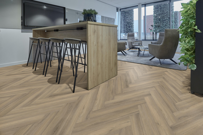P605 visgraat click SRC light brown