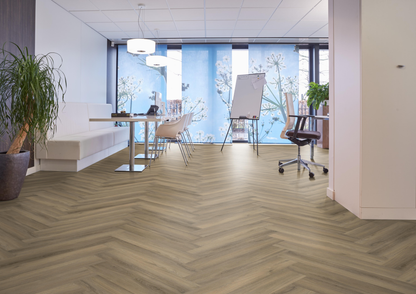 P605 visgraat click SRC light brown