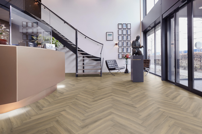 P605 visgraat click SRC light brown