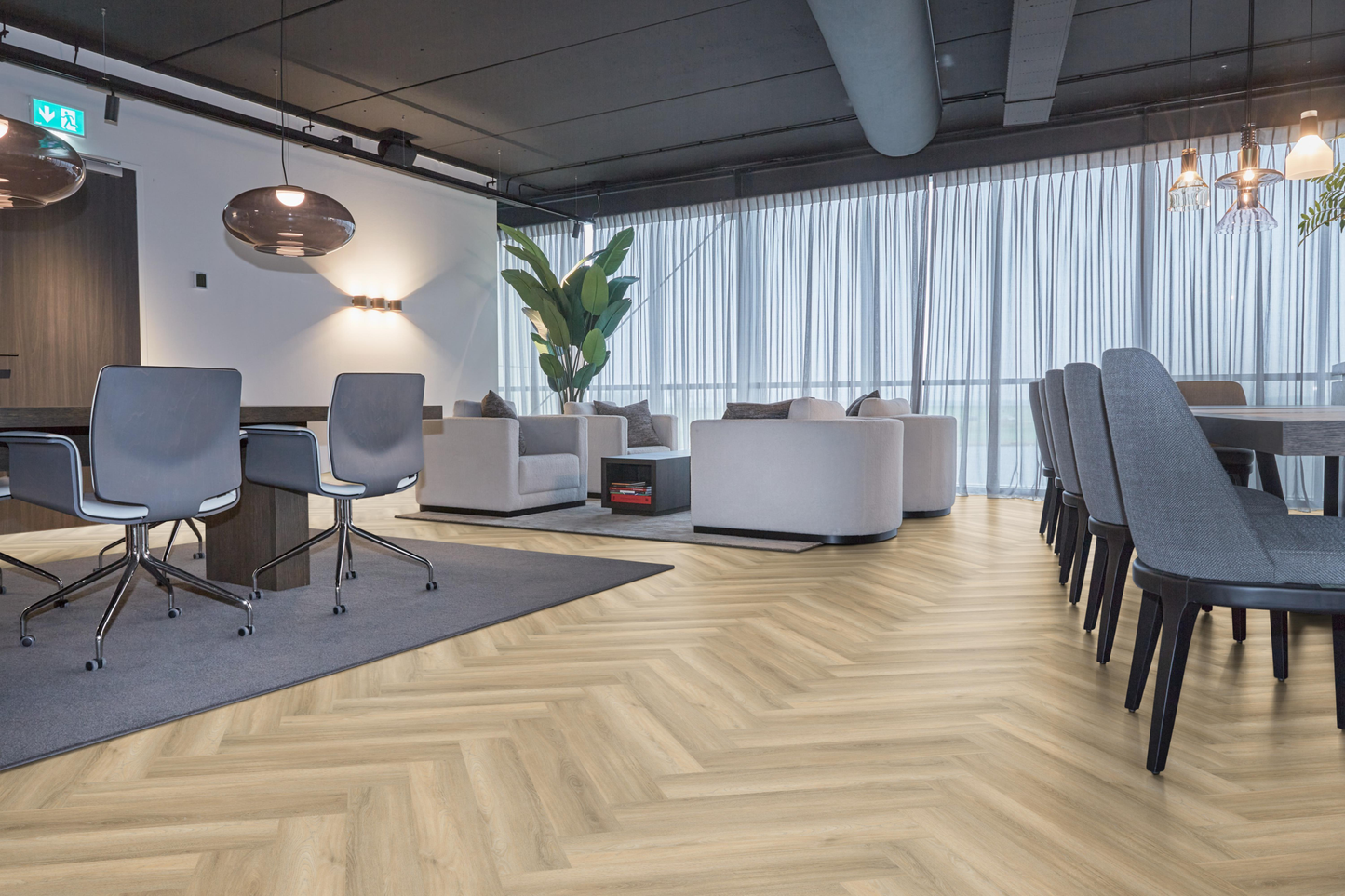 P605 visgraat click SRC beige