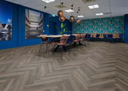 P605 visgraat click SRC dark grey