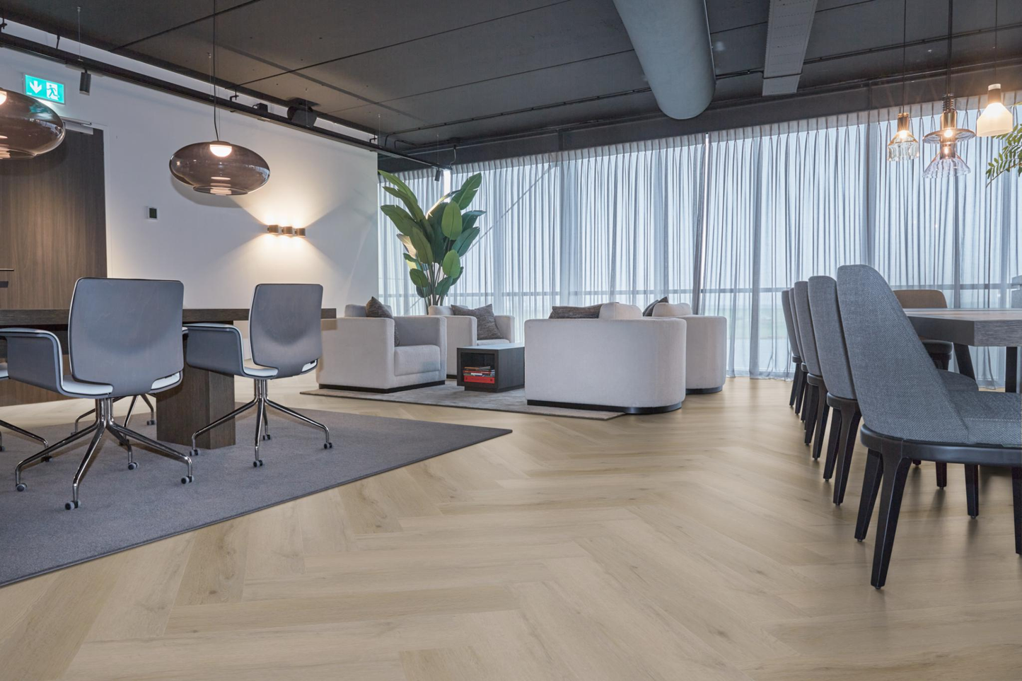 P610 visgraat dryback light oak