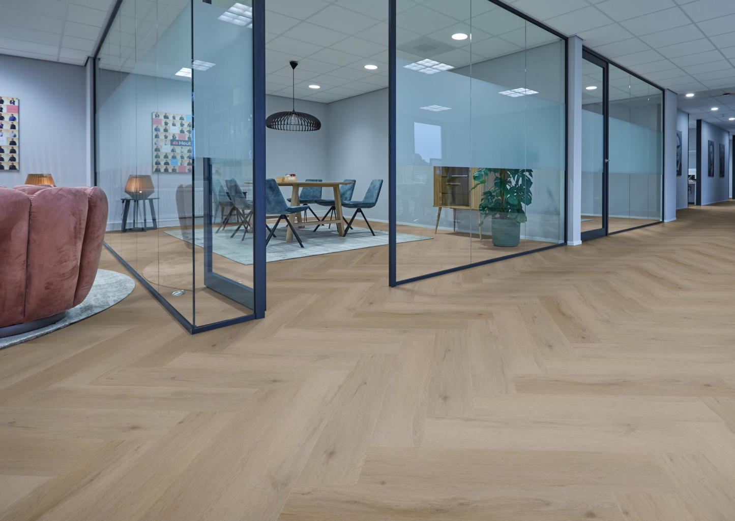 P610 visgraat dryback light oak