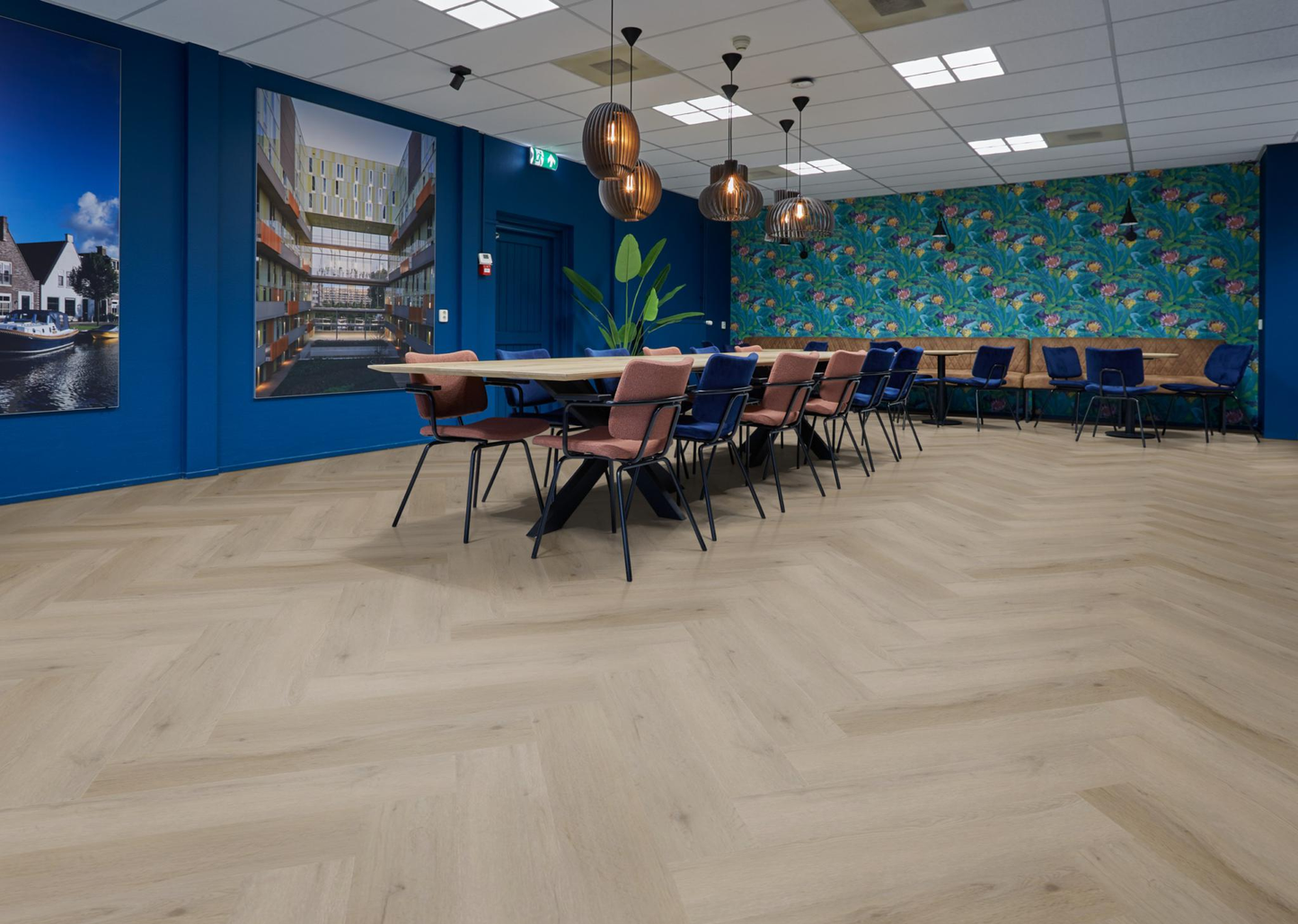 P610 visgraat dryback light oak