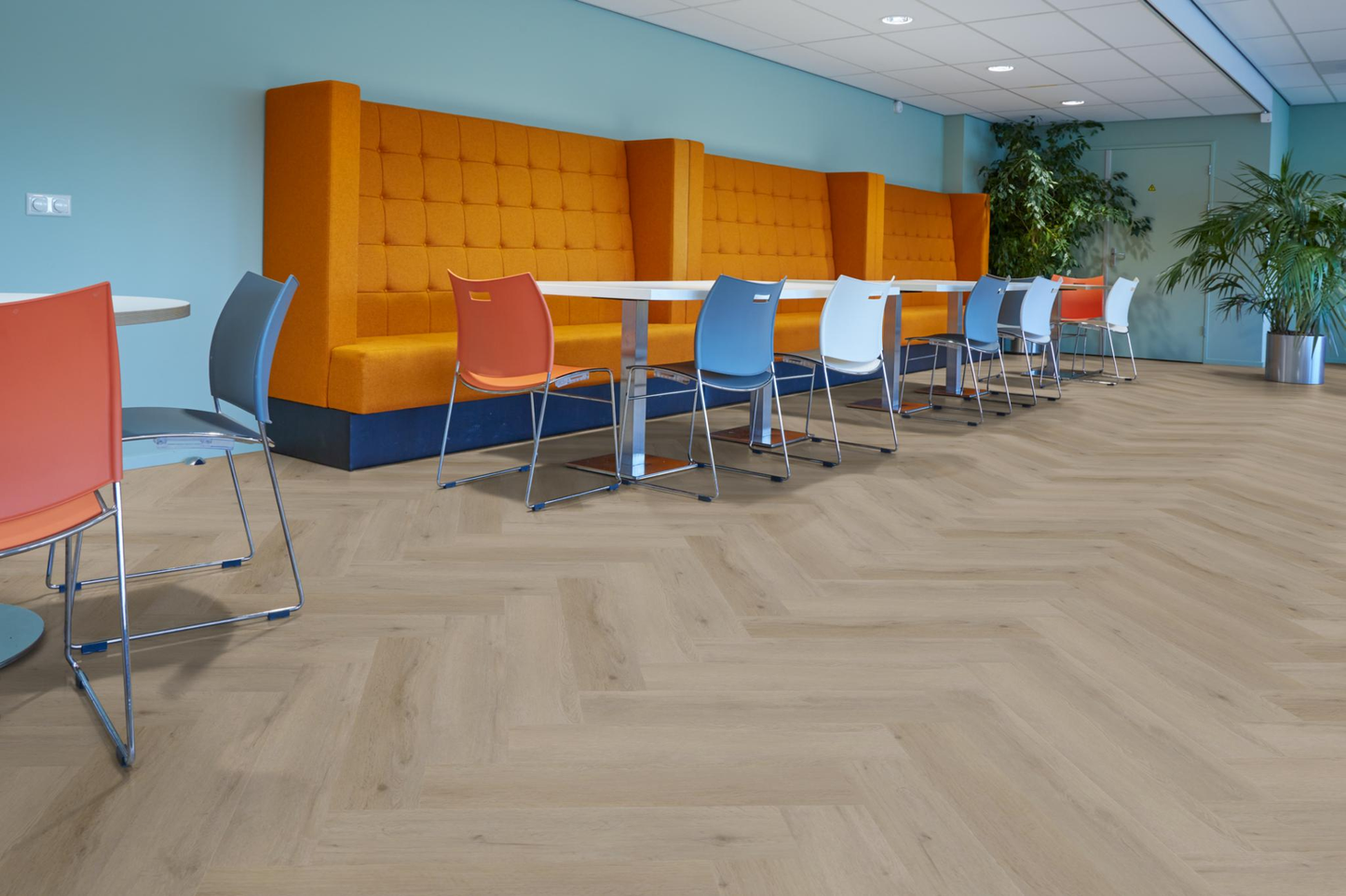 P610 visgraat dryback light oak