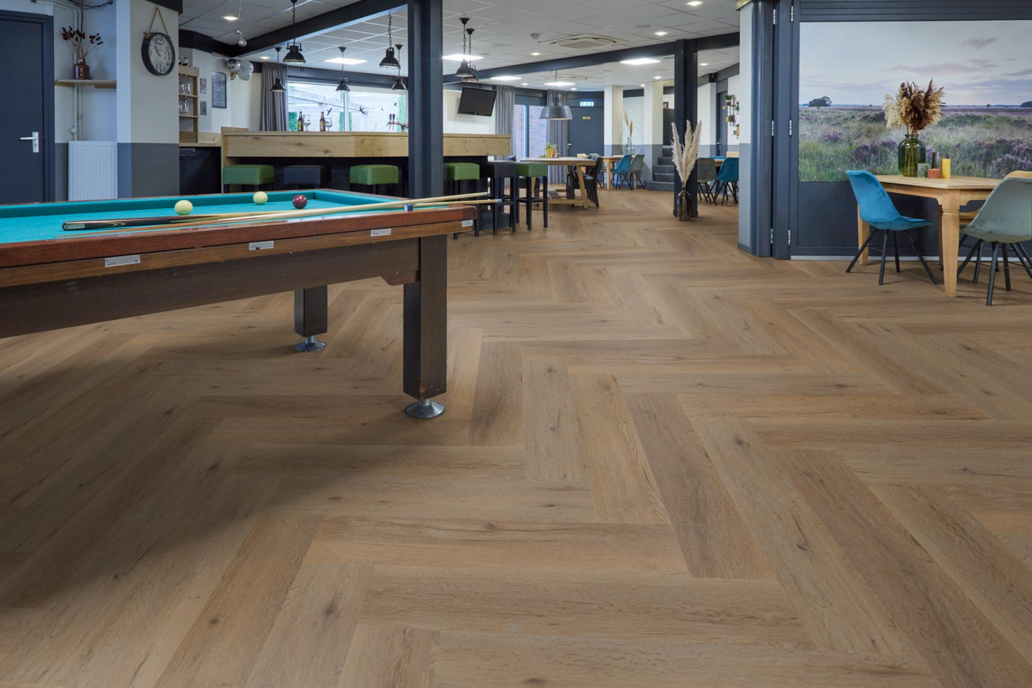 P610 visgraat dryback smoky