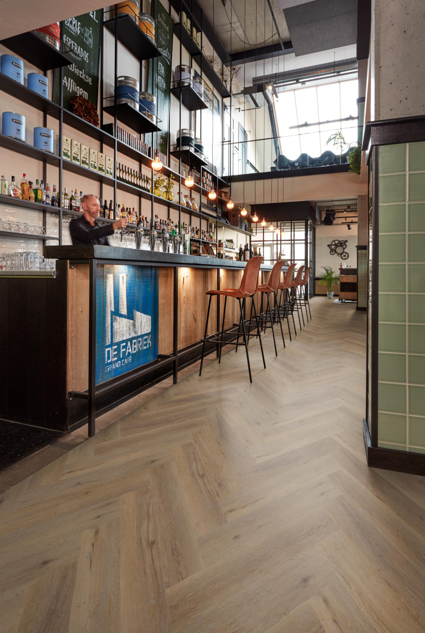 P610 visgraat dryback smoky