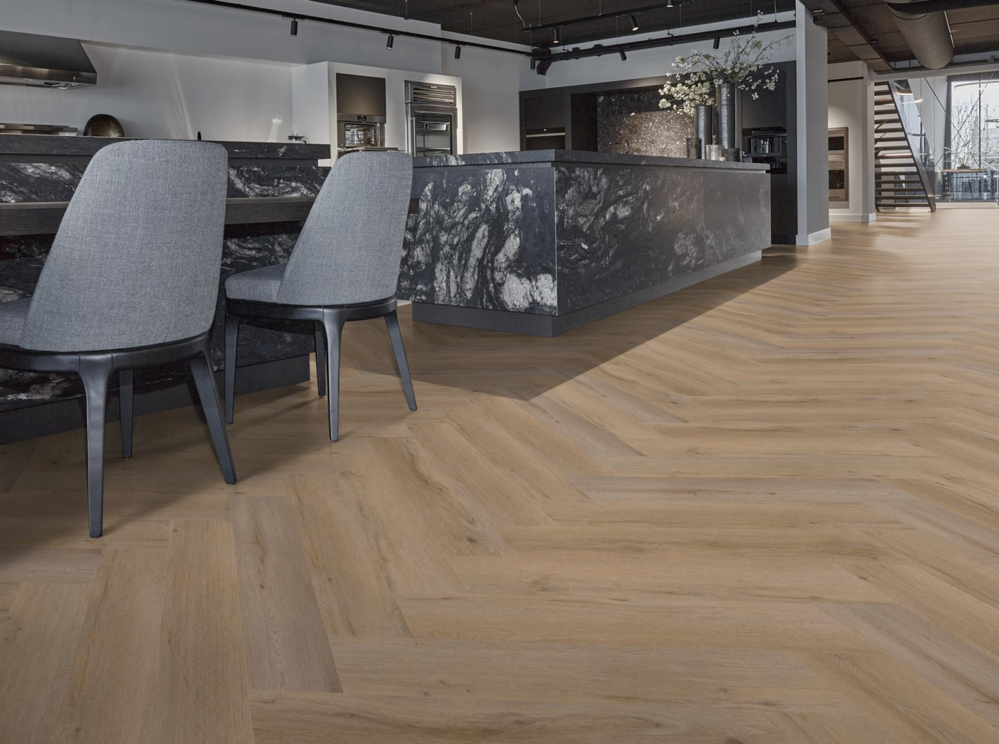 P610 visgraat dryback natural oak