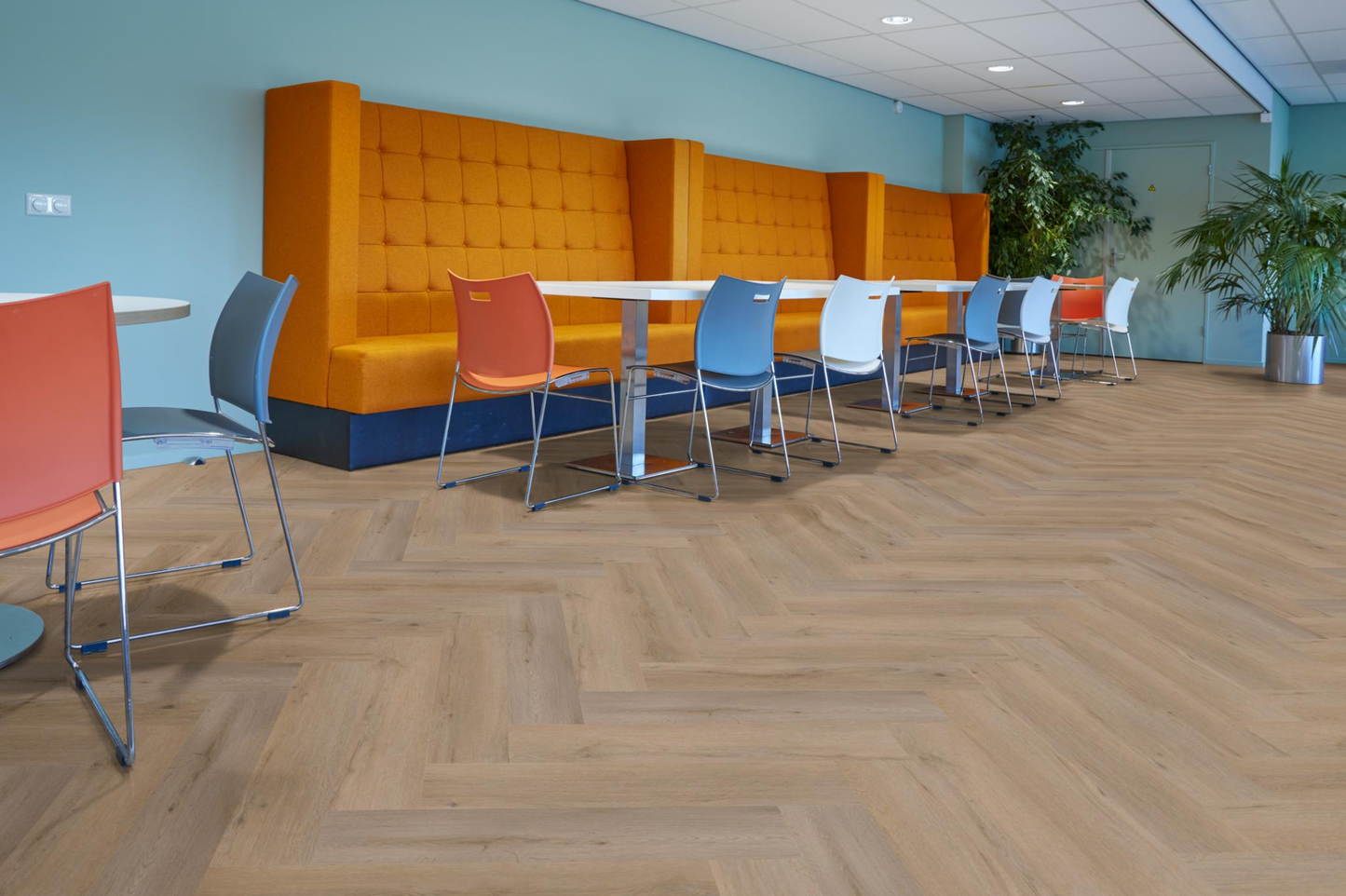 P610 visgraat dryback natural oak