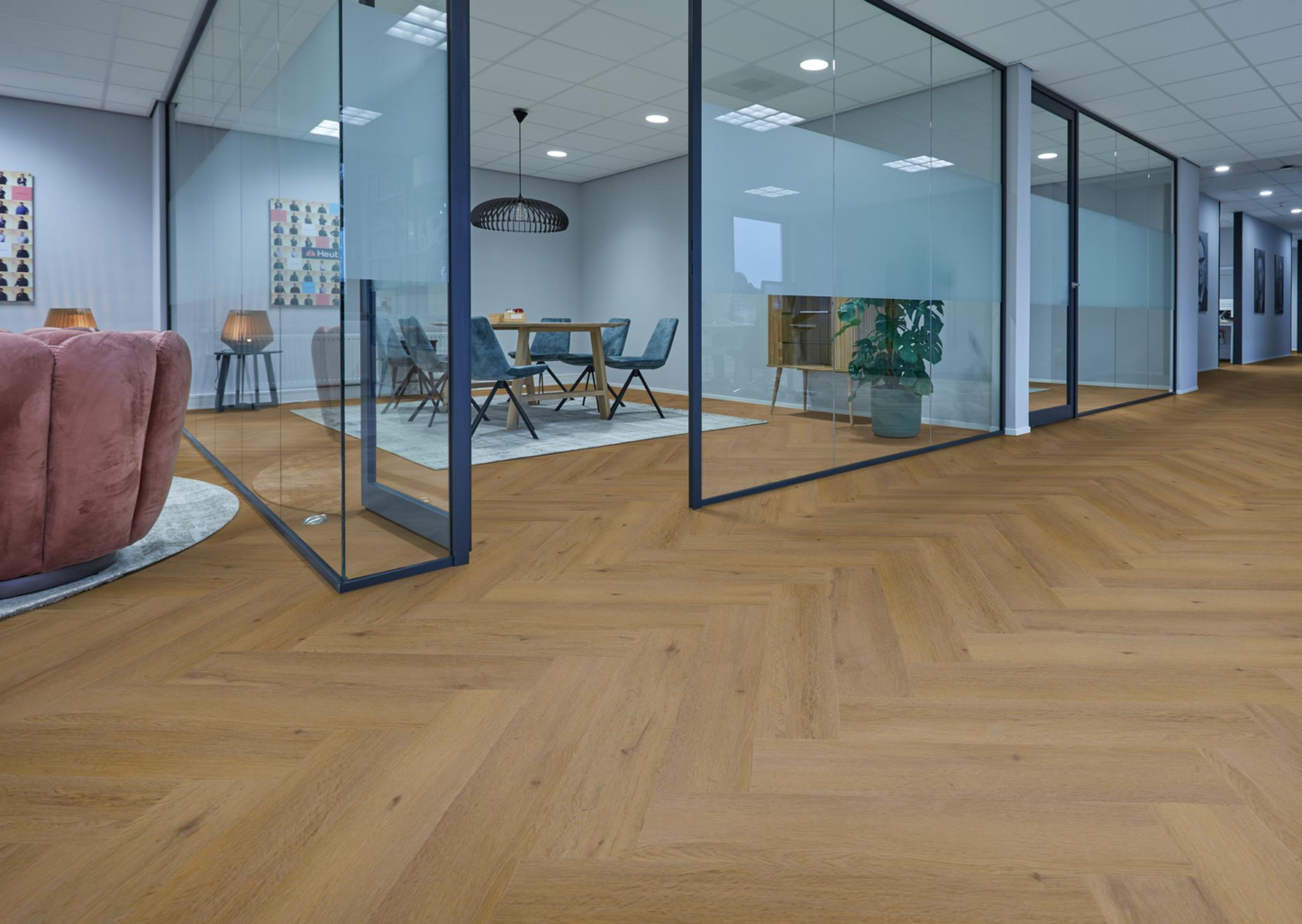 P610 visgraat dryback dark oak