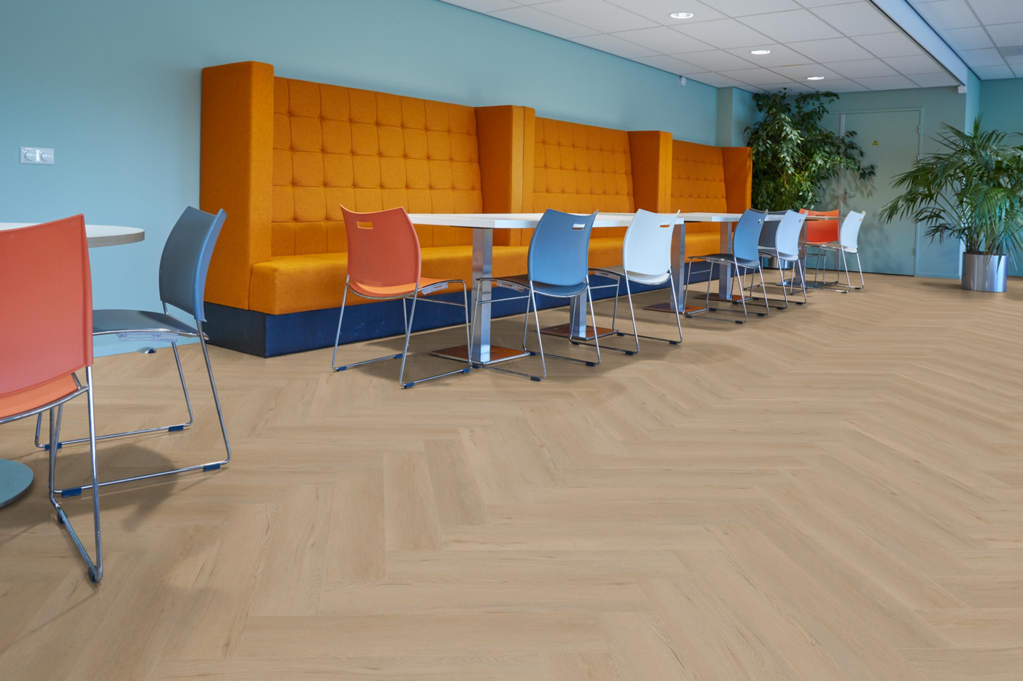 P610 visgraat dryback beige