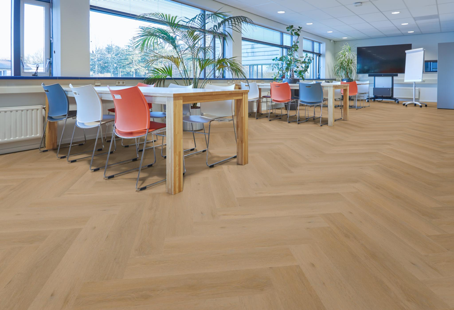 P610 visgraat dryback warm oak