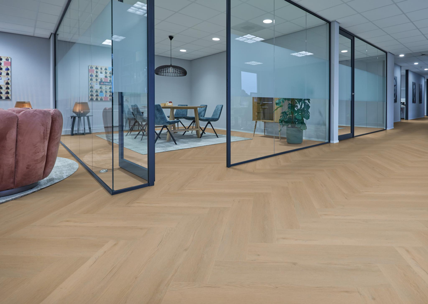 P615 visgraat click SRC beige