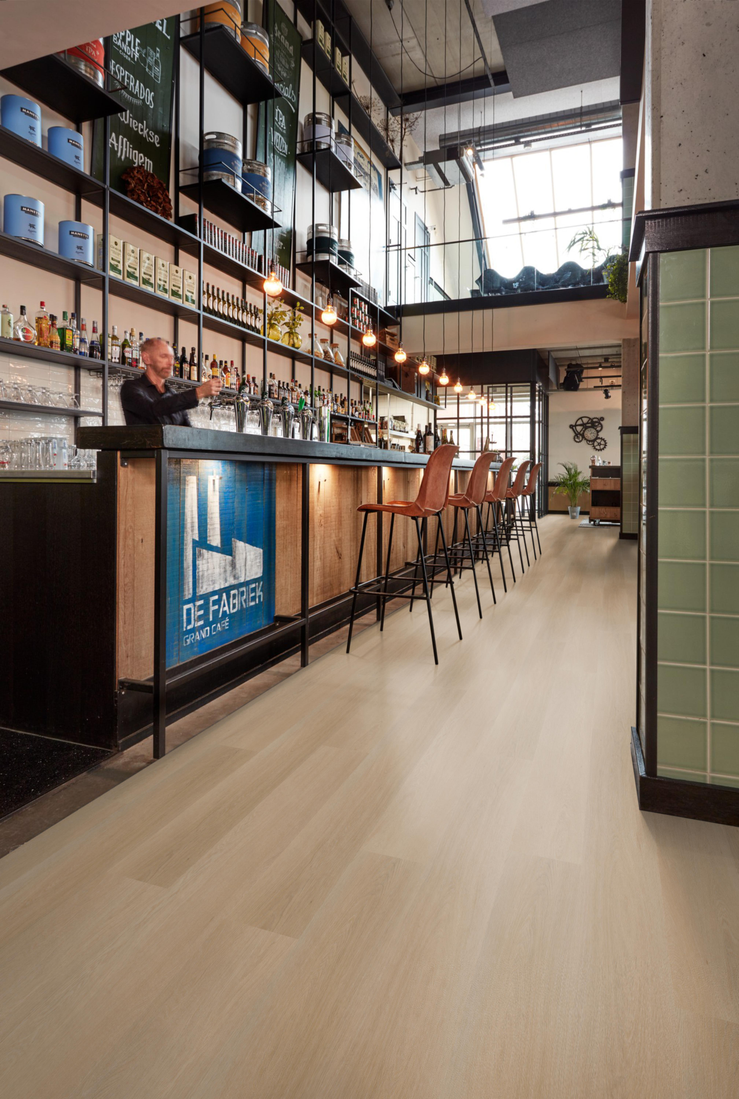 P420 dryback natural oak