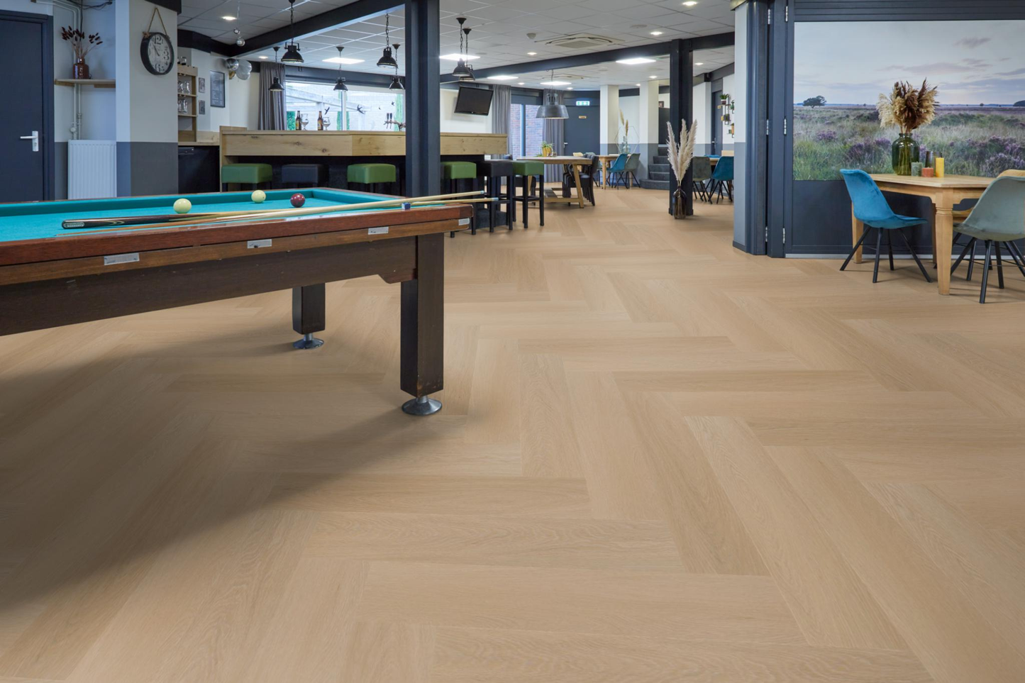 P620 visgraat dryback natural oak