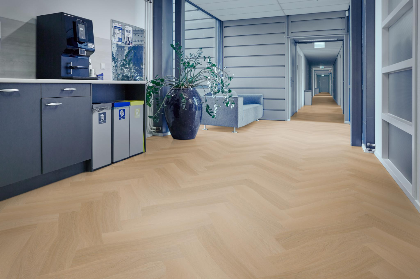 P620 visgraat dryback natural oak