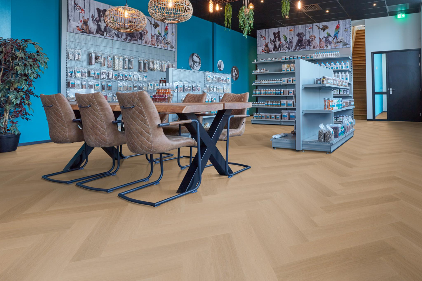 P620 visgraat dryback dark oak