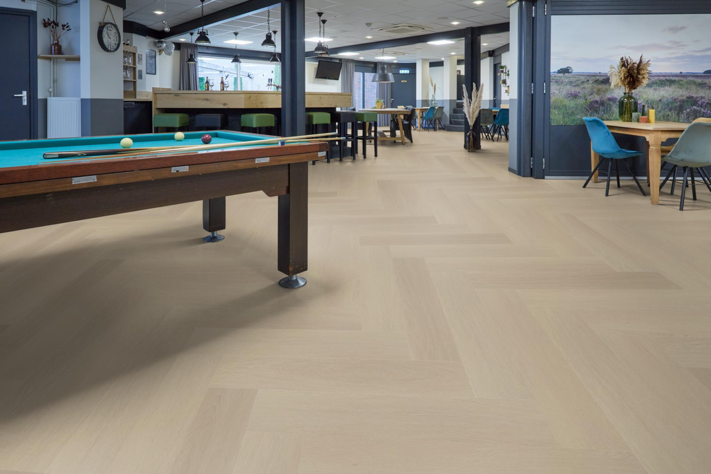 P620 visgraat dryback beige