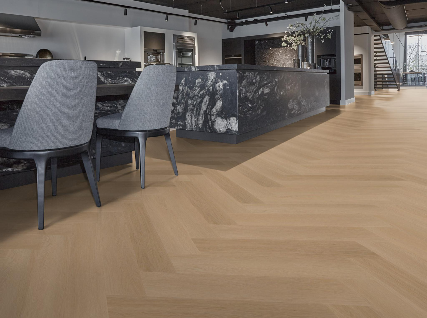 P625 visgraat click SRC dark oak