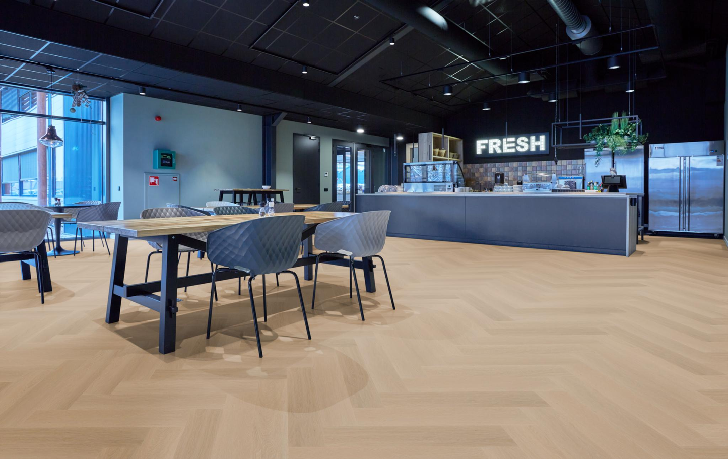 P625 visgraat click SRC dark oak