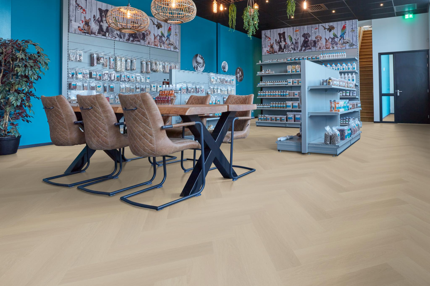 P625 visgraat click SRC beige
