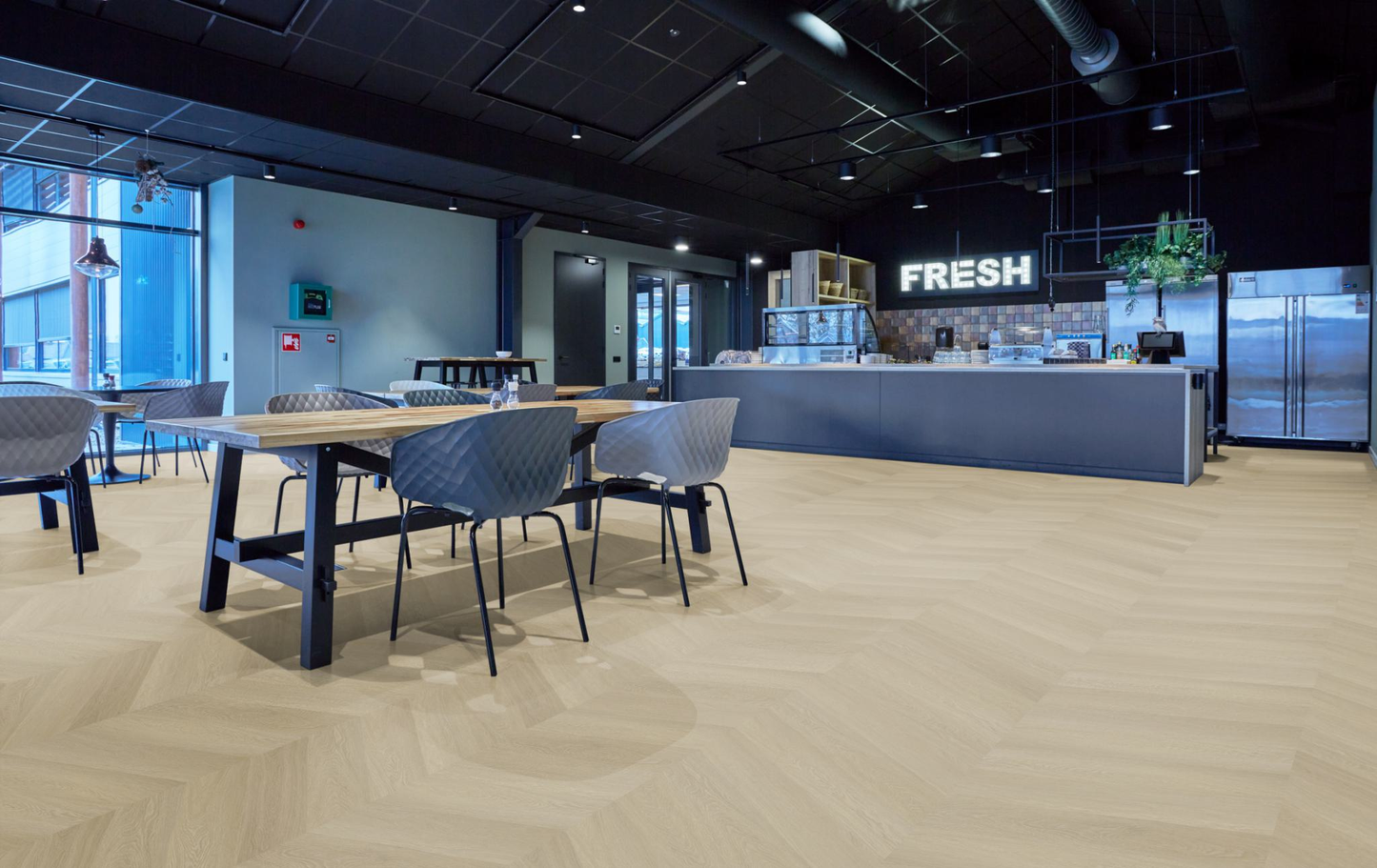 P623 hongaarse punt dryback natural oak