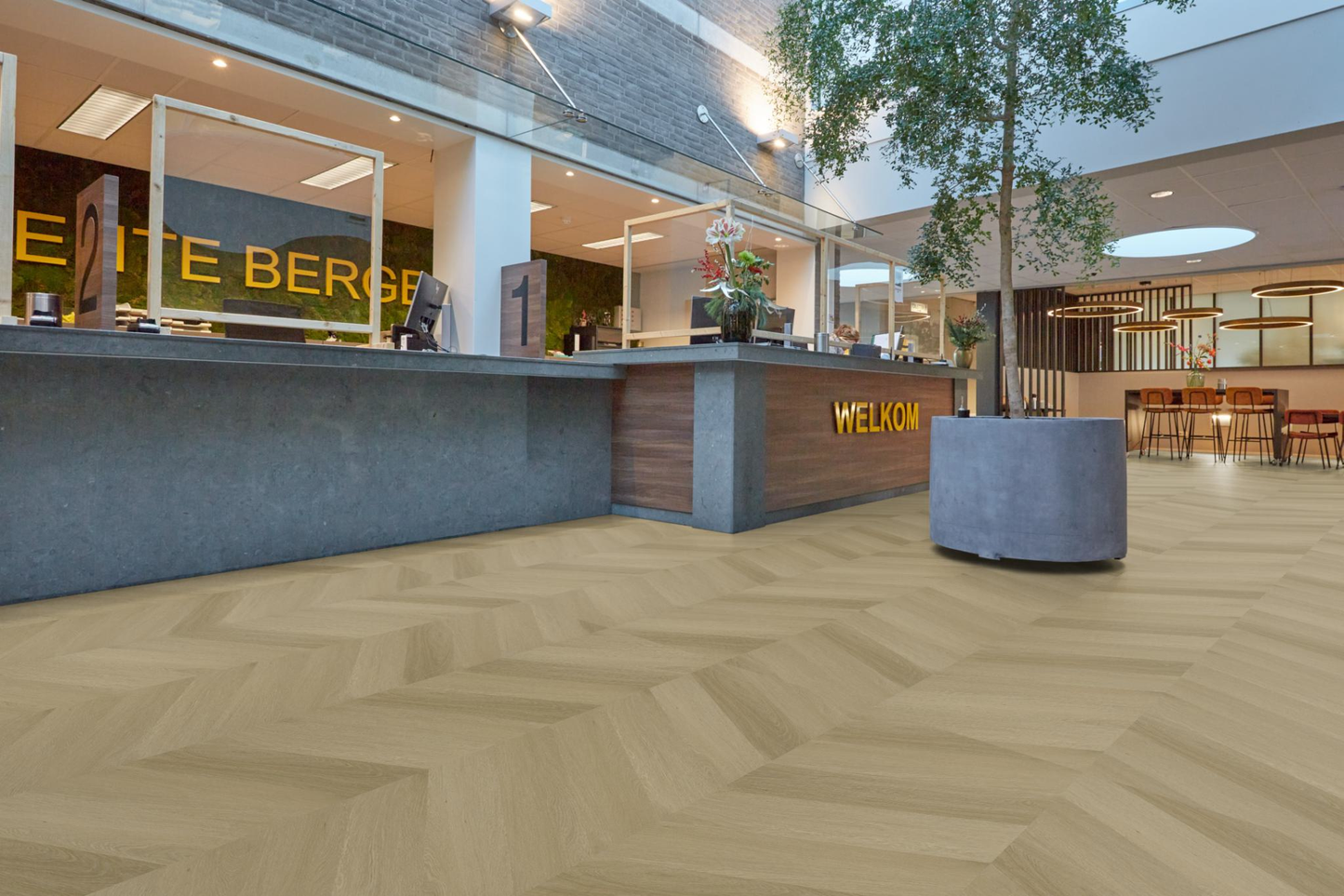 P623 hongaarse punt dryback warm oak