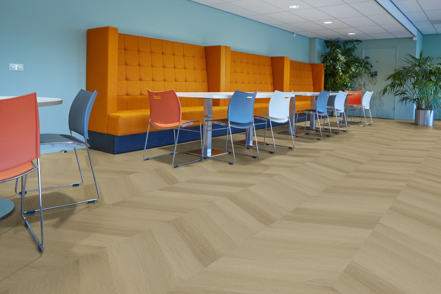 P623 hongaarse punt dryback warm oak