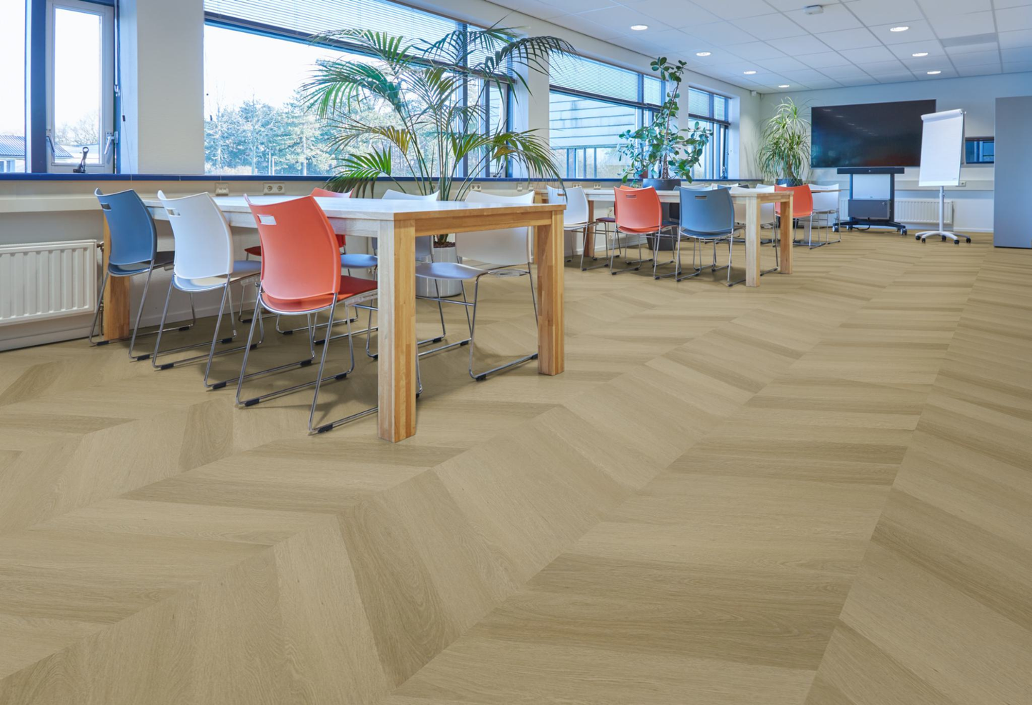 P623 hongaarse punt dryback warm oak