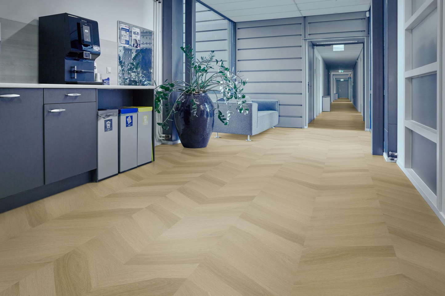 P623 hongaarse punt dryback warm oak